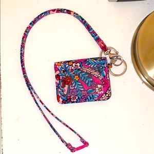 Vera Bradley Lanyard + Campus Double ID